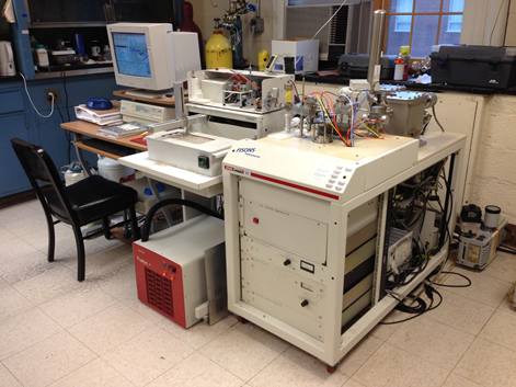 Analytical facilities in the Stable Isotope and ICP-MS labs